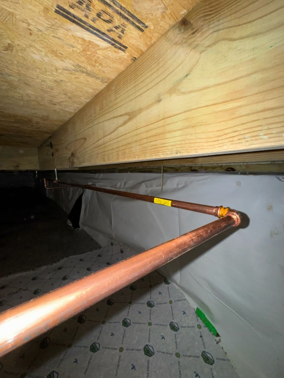 Gallery photos for Gas Line Rough-Ins for New Build in Lake View AL: Image #2