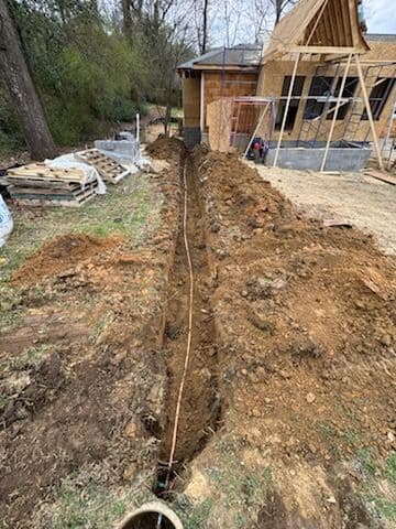 Project 3/4” Water Service Line Installation for New Home Construction image