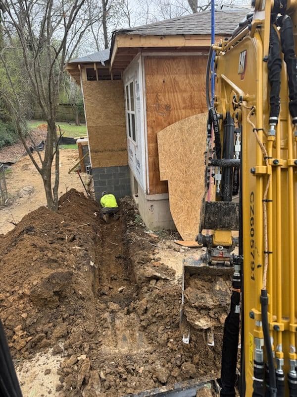 Gallery photos for 3/4” Water Service Line Installation for New Home Construction: Image #3